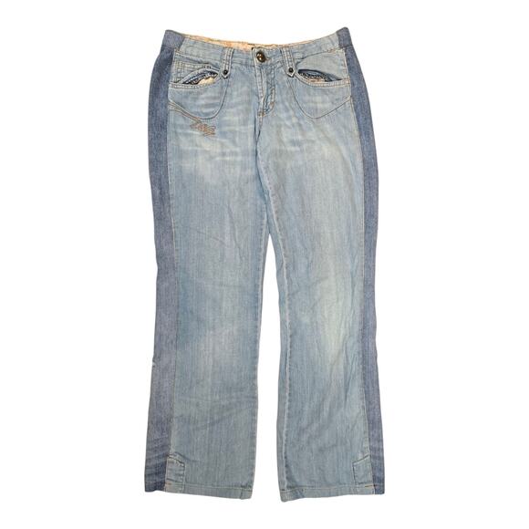 Vintage Women's Dolce & Gabbana Y2K Style Distressed Jeans - Picture 1 of 10